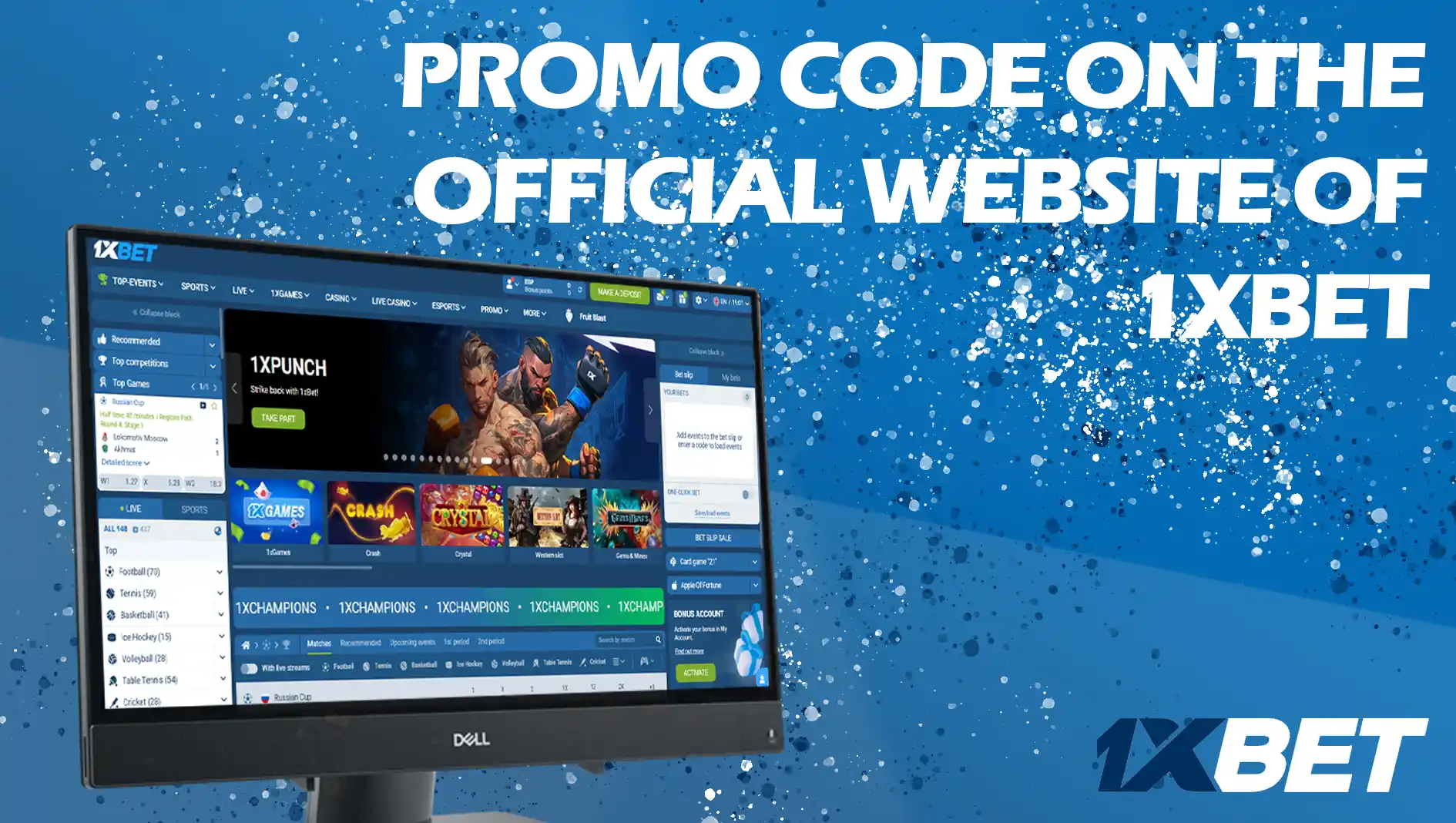 Official 1xBet Promo Codes